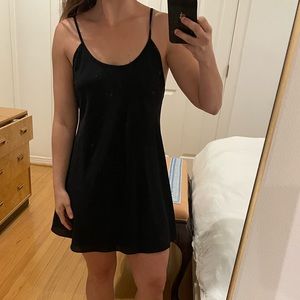 Naven size 0 low back black dress